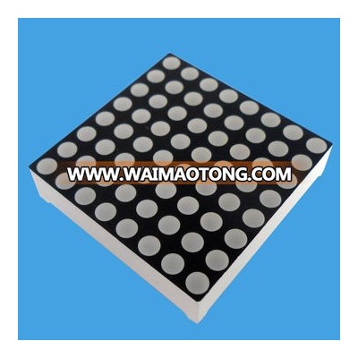 5mm dot size LED Dot Matrix Display with 8x8 square rgb led dot matrix