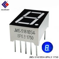 silsmart 2018 hot selling high quality OEM 0.56inch 1 digit blue color 7 segment led display