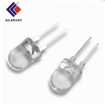 Silsmart 10mm led diode super bright led red/blue/yellow 10mm led